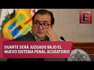 Javier Duarte será Juzgado por 8 cargos en su contra