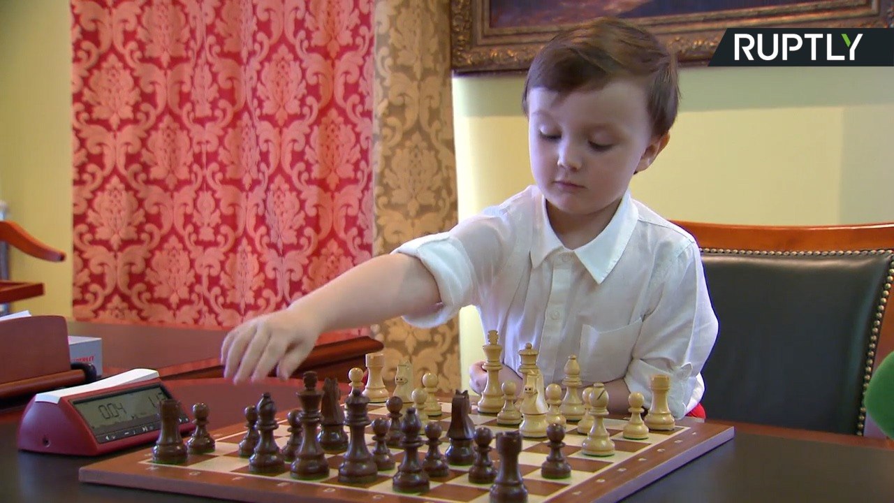 Train Them Young! 4-Year-Old Chess Player Takes on a Grandmaster