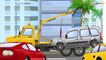 Мультфильмы про Смелые Гоночные Машины и Монстр Трак Гонки в Городке 2D Мультики для детей