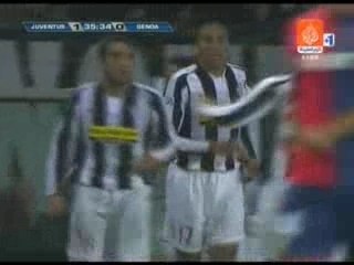 Juventus 1 - 0 genoa - del piero