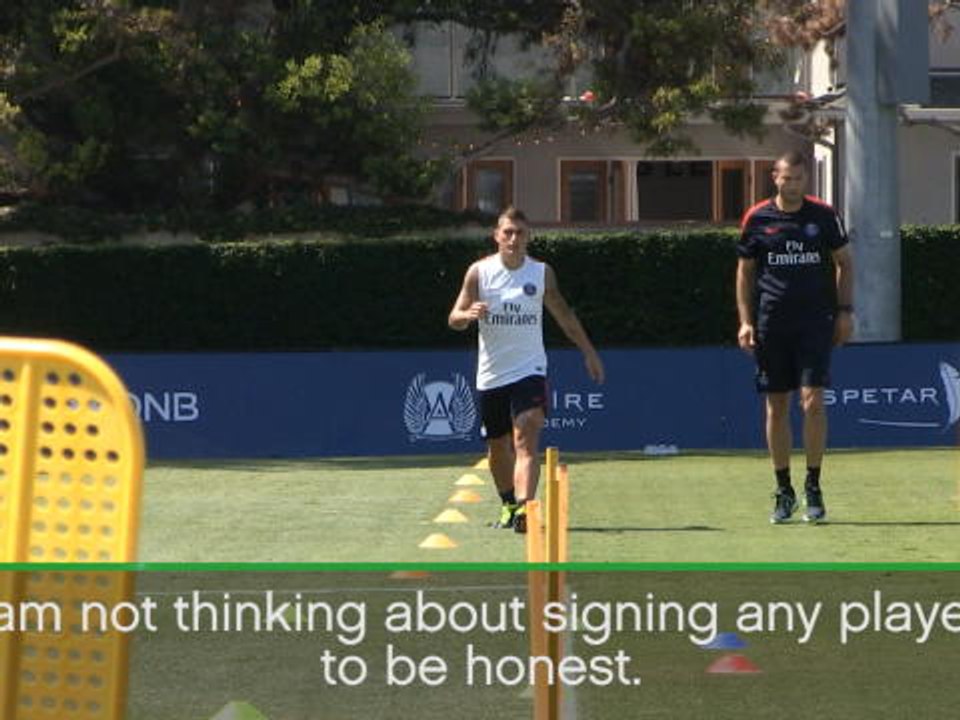 Valverde not thinking about Verratti