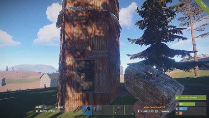 Rust Um cara tentando entrar na minha base