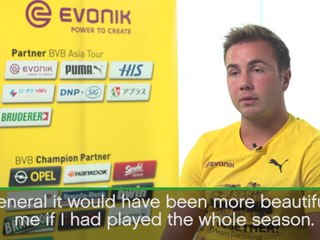 Dortmund can improve on 'very good season' - Gotze