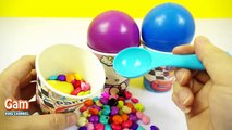 Super Surprise Eggs Learn Colors Cups And Balls Surprise Toys Princess Barbie Fun For Kids