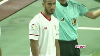 guido pizarro debut sevilla preseason vs cerezo osaka 17.07.17