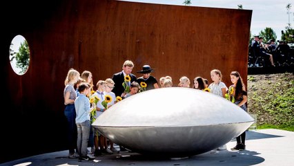Dutch memorial unveiled to victims of MH17 flight shot down over Ukraine