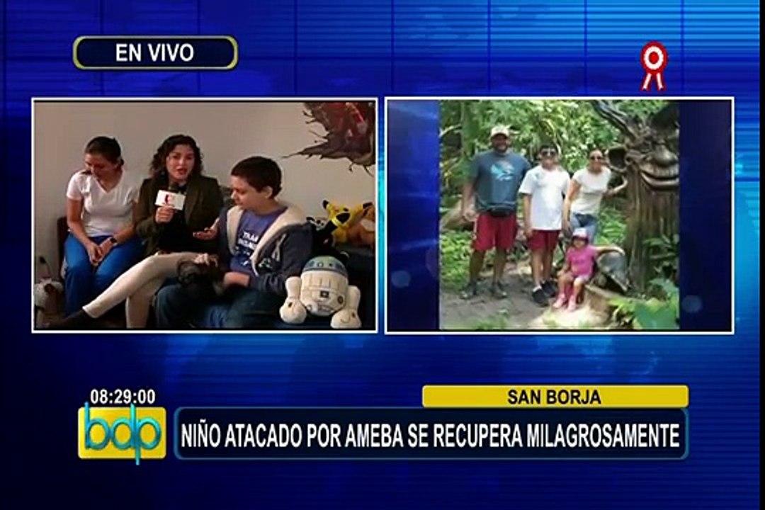 Niño afectado por peligrosa ameba se recupera m...