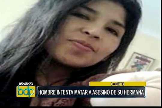 Cañete: hombre intenta quitarle la vida al asesino de su hermana