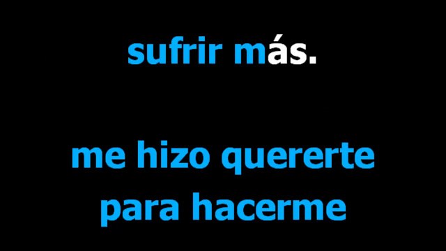 Historia de un amor - Los panchos - Karaoke - Letra