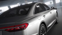 Audi A8 - Matrix LED reading lamp Animation