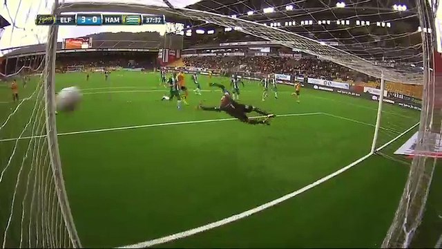 Simon Lundevall Goal HD - Elfsborg	3-0	Hammarby 17.07.2017