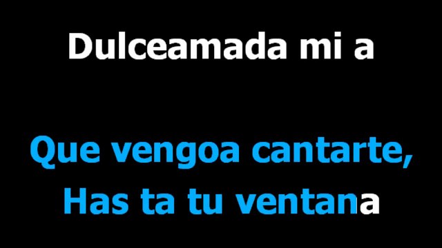 Oye mi cancion - Los panchos - Karaoke - Letra