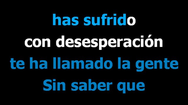 Perdida - Los panchos - Karaoke - Letra