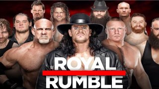 Brock Vs Gold Berg Vs Undertaker Royal Rumble 29_01_2017