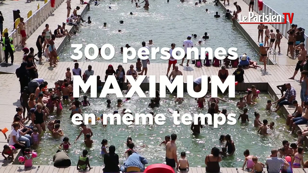 Bassin de la Villette : la baignade est ouverte !
