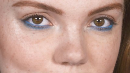 "Stranger Things" Star Shannon Purser Is Not Afraid of a Little Colored Eyeliner