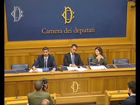 Roma - Vitalizi - Conferenza stampa di Luigi Di Maio (17.07.17)