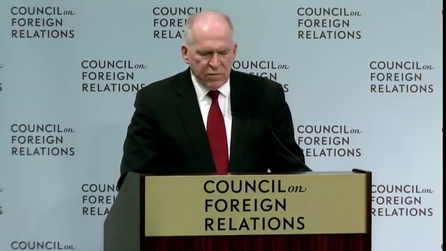 CIA Director John Brennan discusses Stratospheric Aerosol Injection aka Chemtrails at the CFR