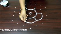 latest simple rangoli designs in 2 min by creative hands, kolam designs with dots for beginners