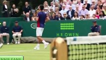 Novak Djokovic funny acting like Maria Sharapova