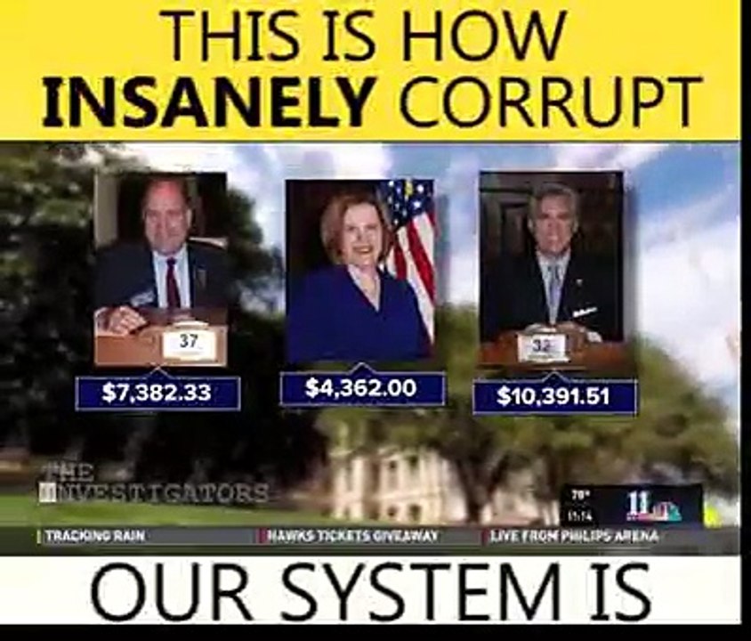 This is how insanely corrupt our system is