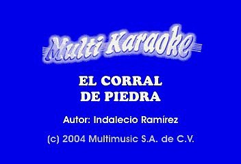 Brazeros Musical De Durango - El Corral De Piedra (Karaoke)