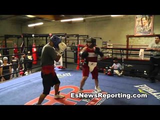 Future Champ Victor Pasillas Sparring