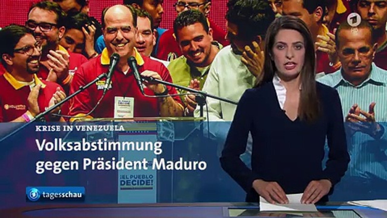 Tagesschau | 17. 07. 2017 20:00 Uhr (mit Linda Zervakis) [GANZE FOLGE] | Das Erste