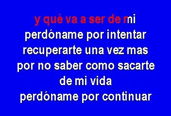 Bronco - Perdoname (Karaoke)