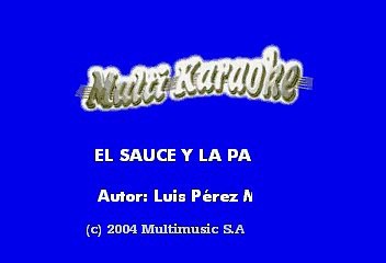 German Lizarraga - El Sauce Y La Palma (Karaoke)