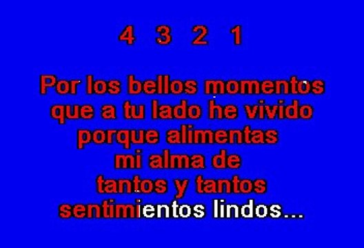 Grupo Bonanza - Gracias Amor (Karaoke)