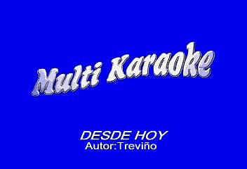 Grupo el Duelo - Desde Hoy (Karaoke)