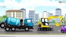 Carros Para Niños. Un Camion Monstruo, Coches de carreras. Caricaturas de carros Episodios Completos