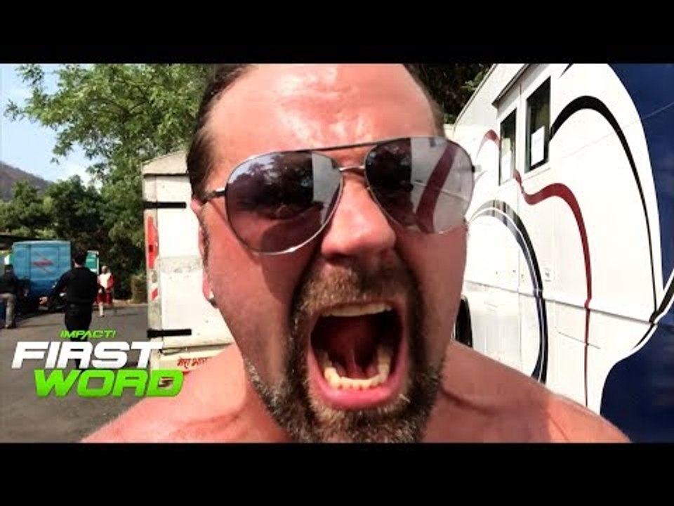 James Storm Talks Contract Signing for Tonight & EC3 | #FirstWord June 29th, 2017
