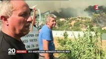 Incendie dans les Alpes-Maritimes : 250 pompiers mobilisés