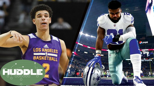 Lonzo Ball Planning His Next NON-ZO2 Shoe, Ezekiel Elliot Knocks Out DJ at a Bar-The Huddle
