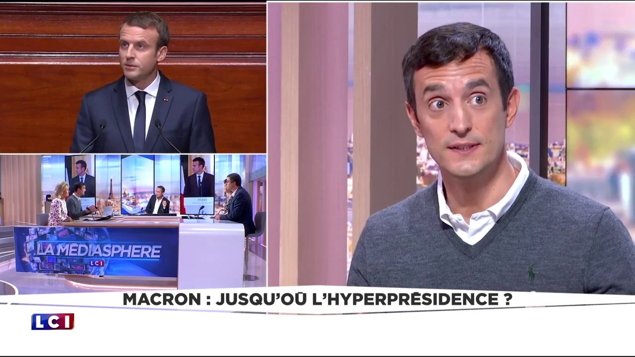Séverin Naudet invité de LA MEDIASPHERE de LCI présentée par Christophe Moulin (extrait)