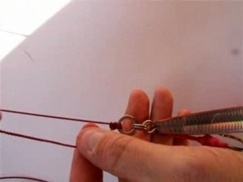 Noeud jigging bas de ligne fluoro solid ring