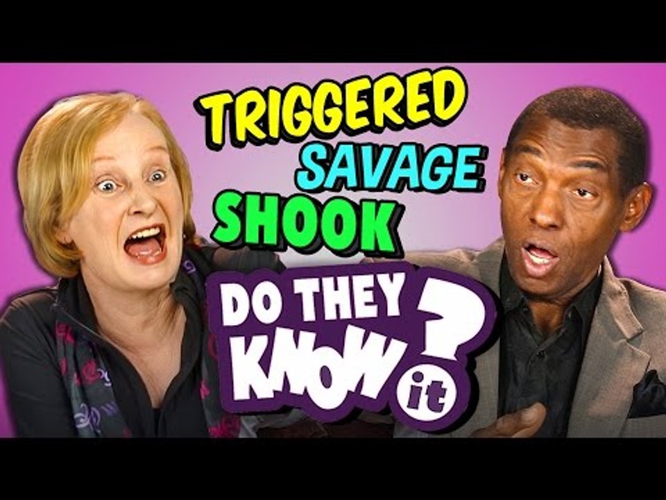 DO ELDERS KNOW MODERN SLANG? #3 | Triggered, Savage, Ghosting (REACT: Do They Know It?)