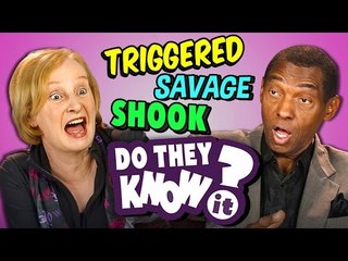 DO ELDERS KNOW MODERN SLANG? #3 | Triggered, Savage, Ghosting (REACT: Do They Know It?)