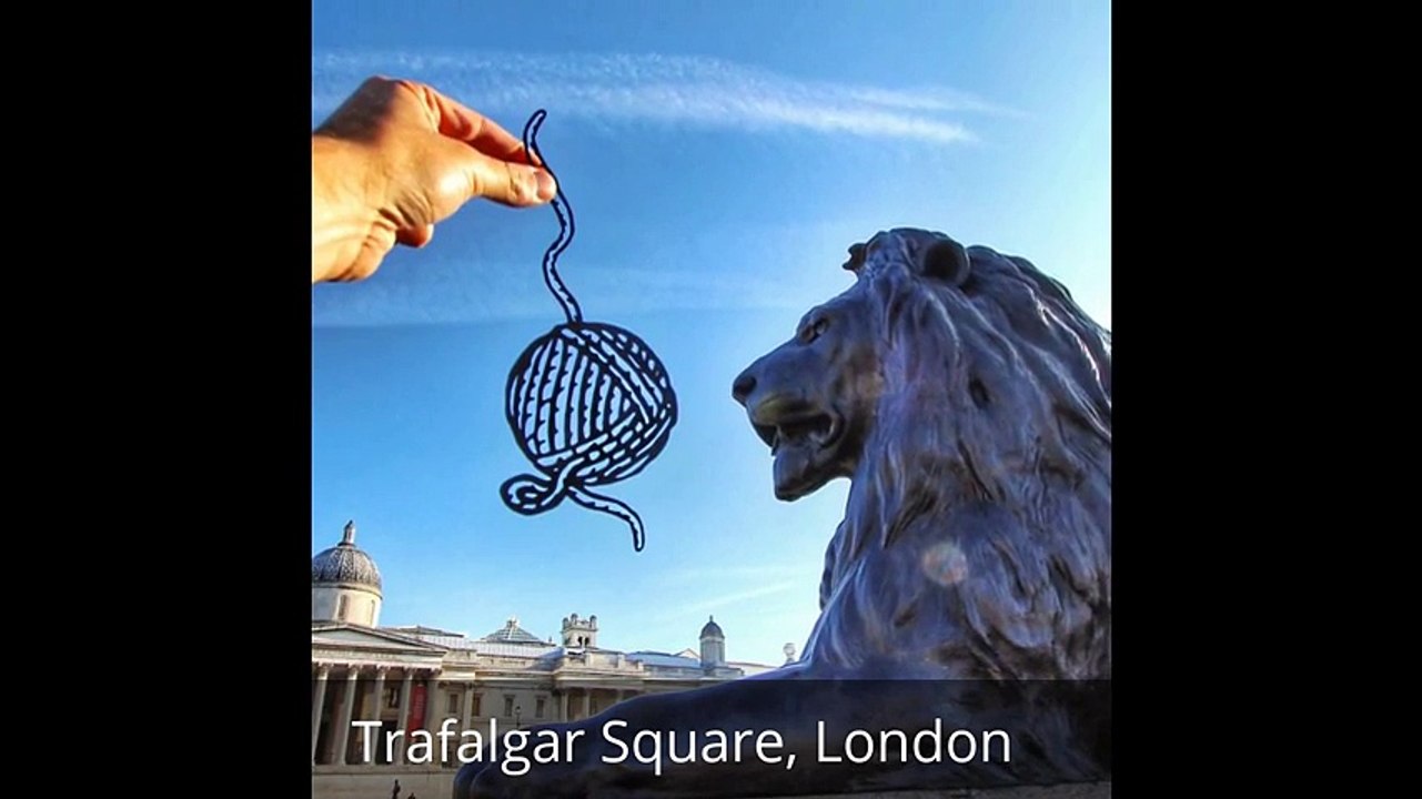 Gezdiği Şehirlerin Simgelerini Kağıt Sanatıyla Buluşturdu