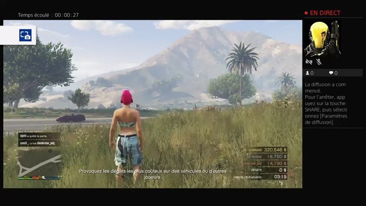 Diffusion PS4 en direct de souldiajr420