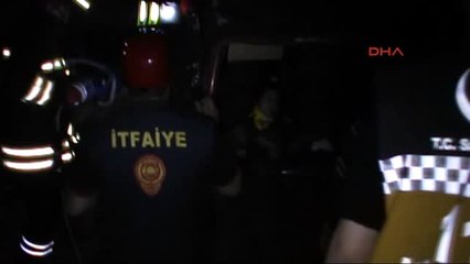 Konya - Otomobil Şarampole Devrildi: 4 Yaralı