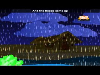 The Wise Man Built His House with Lyrics - Nursery Rhyme