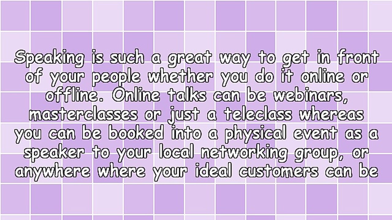 How To Be An Engaging Speaker Either Online or Offline