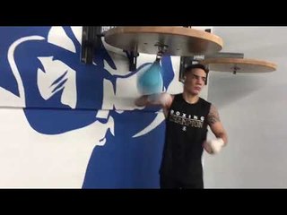 Boxing Champion Oscar Valdez Ready For Anyone! esnews boxing