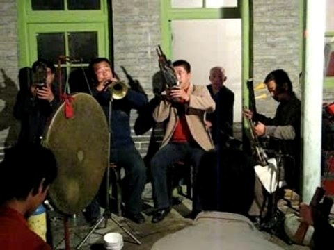 mariage tianjiagang musiciens traditionnels