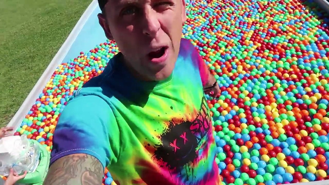 OUR NEW BALL PIT!!