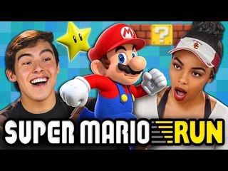 SUPER MARIO RUN (Teens React: Gaming)
