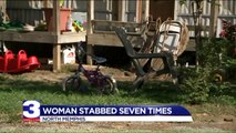 Woman Stabbed 7 Times After Being Ambushed Outside Her Home